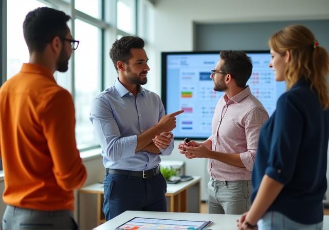 Equipo de Ferrum Talent colaborando en una sesión estratégica